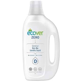 ECOVER - エコベール ゼロ ランドリーリキッド ５本 液体洗剤 Amazon | ジョンソン エコベールゼロ ランドリーリキッド 濃縮